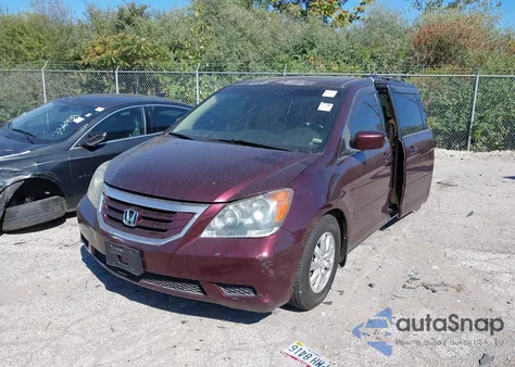 2010 Honda Odyssey Ex-L z USA, uszkodzony, nr VIN 5FNRL3H79AB033745